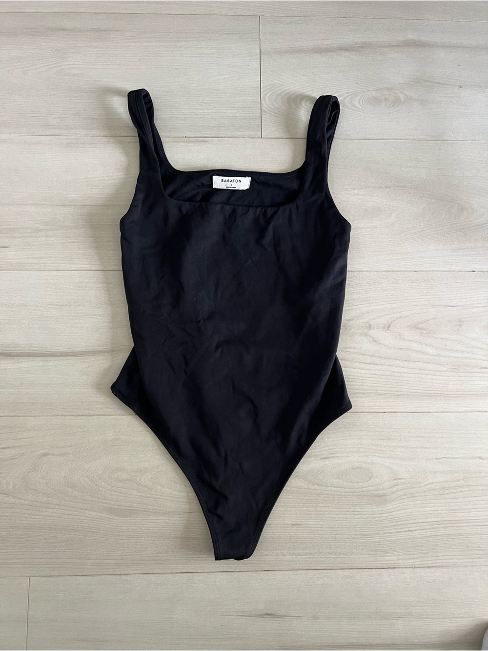 Aritzia Babaton Black Bodysuit